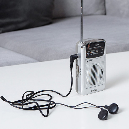 Rádio prenosné NOVEEN PR151 SILVER (RPC4)
