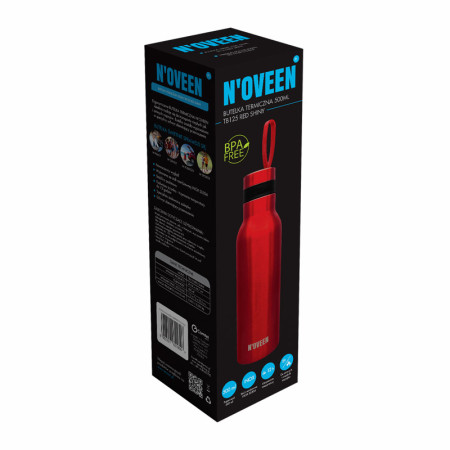 Termoska NOVEEN TB125 RED SHINY 0,5L BPA FREE