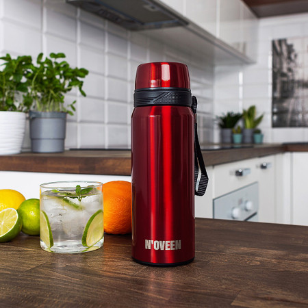 Termoska NOVEEN TB625 RED TRANSPARENT 0,7L BPA FREE