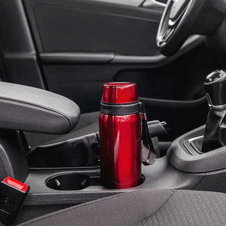 Termoska NOVEEN TB625 RED TRANSPARENT 0,7L BPA FREE