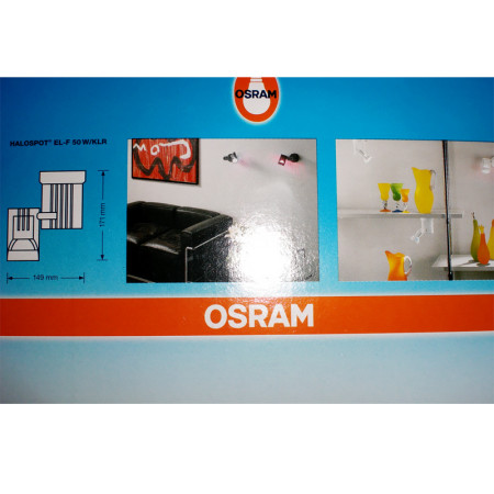 Svietidlo OSRAM HALOSPOT EL-F 50W/KLR nástenné