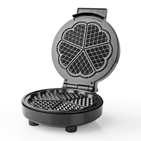 Vaflovač NEDIS KAWP100BK 1000W tvar srdce