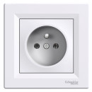 Jednozásuvka SCHNEIDER ASFORA EPH2800121 biela