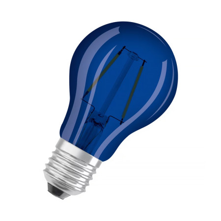 Žiarovka OSRAM LED DECOR CLA15 A E27 2,5W BLUE