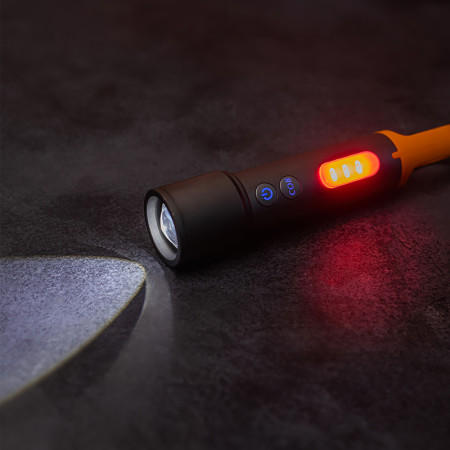 Svietidlo LED ACCU FOREVER FLF-02 ZOOM+ 4 farebné sklíčka 500lm