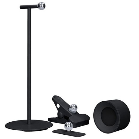 Lampa stolová LED 4W 3-6500K CCT čierna nabíjateľná 3v1 SOLIGHT WO68-B