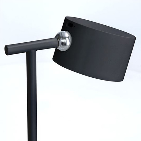 Lampa stolová LED 4W 3-6500K CCT čierna nabíjateľná 3v1 SOLIGHT WO68-B