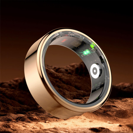 Prsteň inteligentný Maxlife smart ring MXSR-100 gold size 12