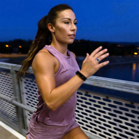 Prsteň inteligentný Maxlife smart ring MXSR-100 gold size 12