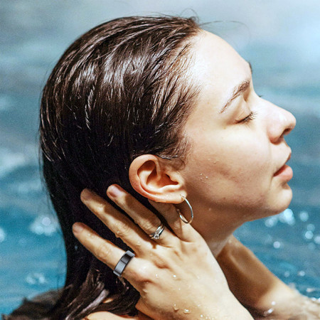 Prsteň inteligentný Maxlife smart ring MXSR-100 gold size 10