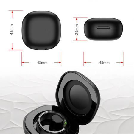 Prsteň inteligentný Maxlife smart ring MXSR-100 gold size 10