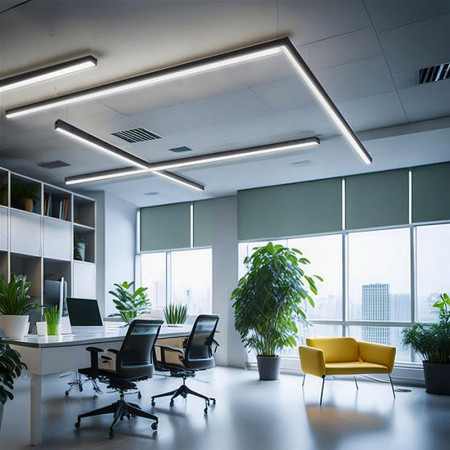 Svietidlo lineárne LED 120cm SOLIGHT WO2003 50W 4000K 4750lm čierne