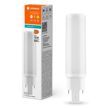 Žiarovka LEDVANCE LED DULUX D/E 13LED 6W/830 G24Q-1 (HF a AC MAINS)