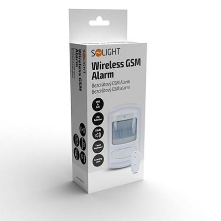 Alarm domový GSM bezdrôtový SOLIGHT 1D11