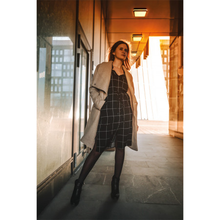 Svietidlo KANLUX 33347 prisadené BENO 24W NW-L-SE GR IP54 so senzorom