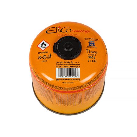 Kartuša plynová 300g  Elico Tech so závitom