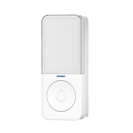 Zvonček bezdrôtový 230V 150m SOLIGHT 1L79 biely+nočné svetielko