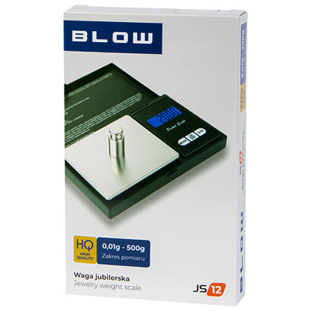 Váha vrecková 500x0,01g BLOW JS12 PROFESSIONAL MINI