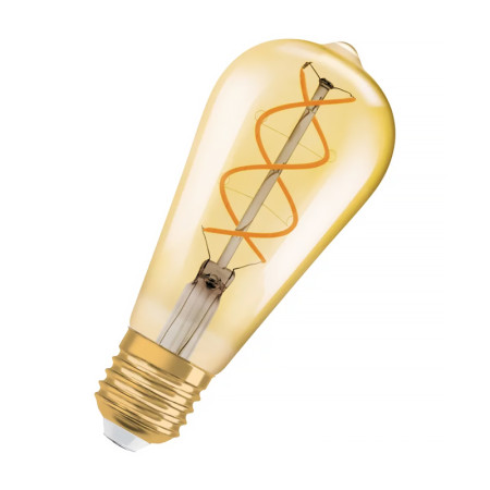 Žiarovka OSRAM LED Vintage 1906 E27 4W/820 FILAMENT GOLD EDISON SPIRAL