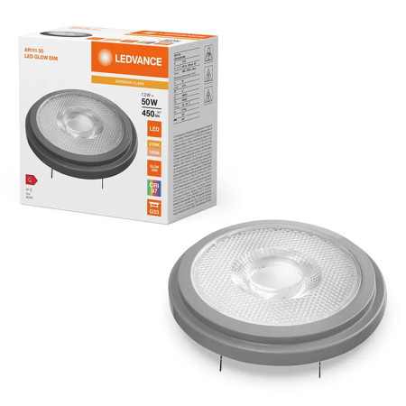 Žiarovka LEDVANCE LED AR111 G53 7,2W/927 12V 40° GlowDIM SC