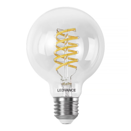 Žiarovka LEDVANCE LED SMART WIFI E27 8W/27-6500K CCT GLOBE G80 FILAMENT TUNABLE WHITE DIM