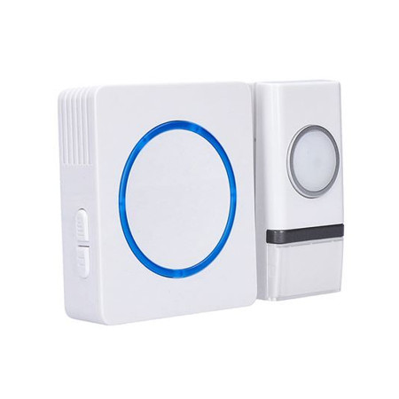 Zvonček bezdrôtový bat. 200m SOLIGHT 1L45