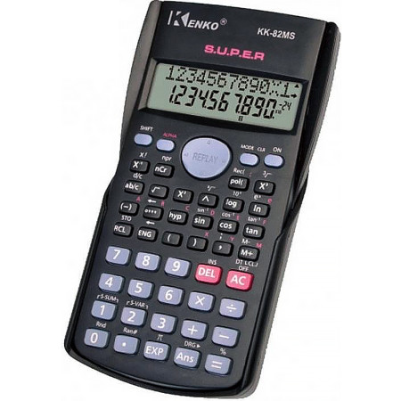 Kalkulačka vedecká KENKO KK-82MS-B (15,5x8,5cm)