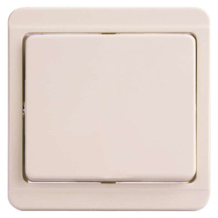 Vypínač jednopólový č.1 TESLA STANDARD 4FN57500.2115 slonová kosť