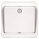 Vypínač tlačidlo č.1/0 TESLA STANDARD 4FN57512.2101 biely