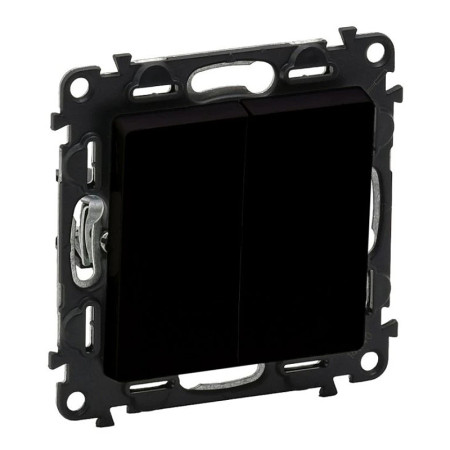 Vypínač lustrový č.5 LEGRAND VALENA LIFE 756305 čierny