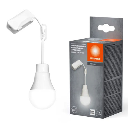 Žiarovka LEDVANCE LED CLA75 E27 10W/840 renovačná lampa so svorkovnicou