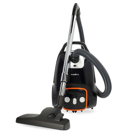 Vysávač podlahový NEDIS VCBG250GY 700W čierny 3L
