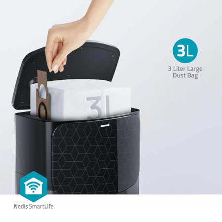 Vysávač robotický NEDIS WIFIVCL002CBK 3v1 Laserová navigácia