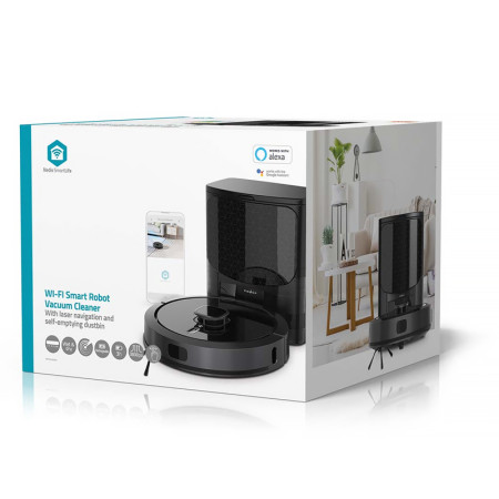 Vysávač robotický NEDIS WIFIVCL002CBK 3v1 Laserová navigácia
