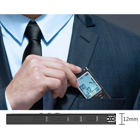 Diktafón DIGITAL VOICE RECORDER 8GB