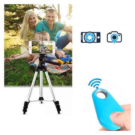 Hľadač kľúčov BLUETOOTH Smart Key Finder modrý