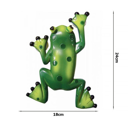 Teplomer analógový ŽABA vonkajší okenný s prísavkami (24x18cm)