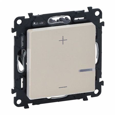 Stmievač LEGRAND VALENA LIFE 752262A béžový (pre led žiarovky)