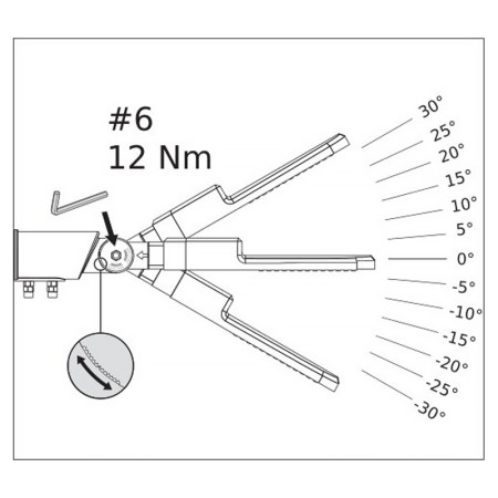 Svietidlo pouličné LEDVANCE SL AREA SMV 45W 765 RV20ST GY IP66 6075LM