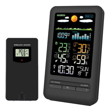 Meteostanica bezdrôtová farebná Solight TE87