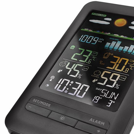 Meteostanica bezdrôtová farebná Solight TE87