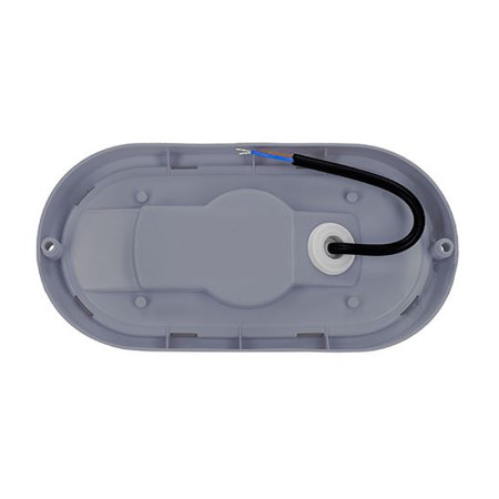 Svietidlo LED IP54 13W 4000K oválne SOLIGHT WO744-G sivé