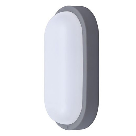 Svietidlo LED IP54 20W 4000K oválne SOLIGHT WO749-G sivé