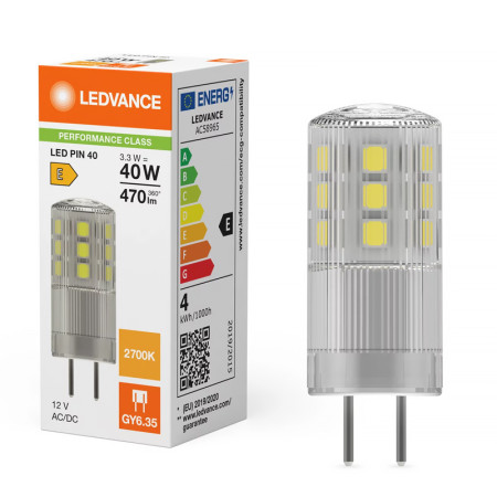 Žiarovka LEDVANCE LED PIN40 GY6,35 3,3W/827 470lm PMC