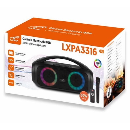 Reproduktor prenosný BLUETOOTH LTC LXPA3316 (karaoke s mikrofónom)