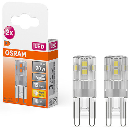 Žiarovka OSRAM LED G9 1,9W/827 LED BASEPIN20 2balenie