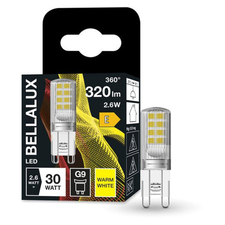 Žiarovka BELLALUX LED PIN30 G9 2,6W/827