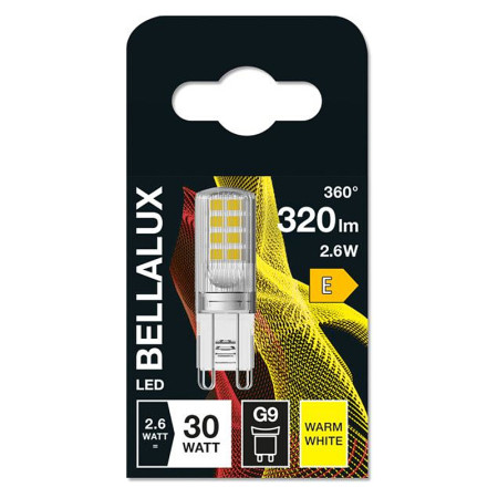Žiarovka BELLALUX LED PIN30 G9 2,6W/827
