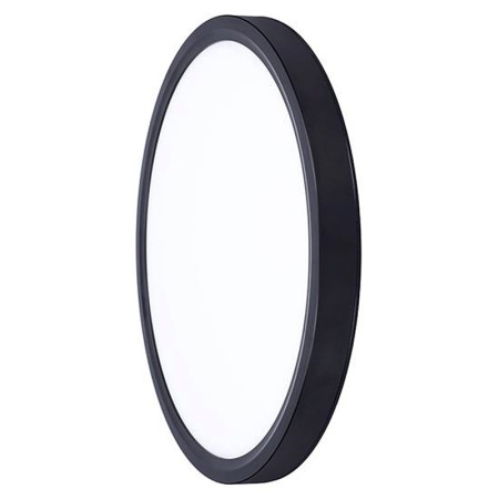 Stropnica LED 300mm 36W 3-6000K CCT+DO 2700lm IP20 čierne SOLIGHT WO8018