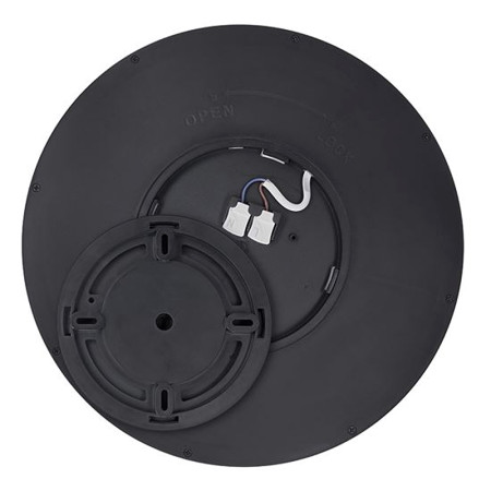 Stropnica LED 300mm 36W 3-6000K CCT+DO 2700lm IP20 čierne SOLIGHT WO8018